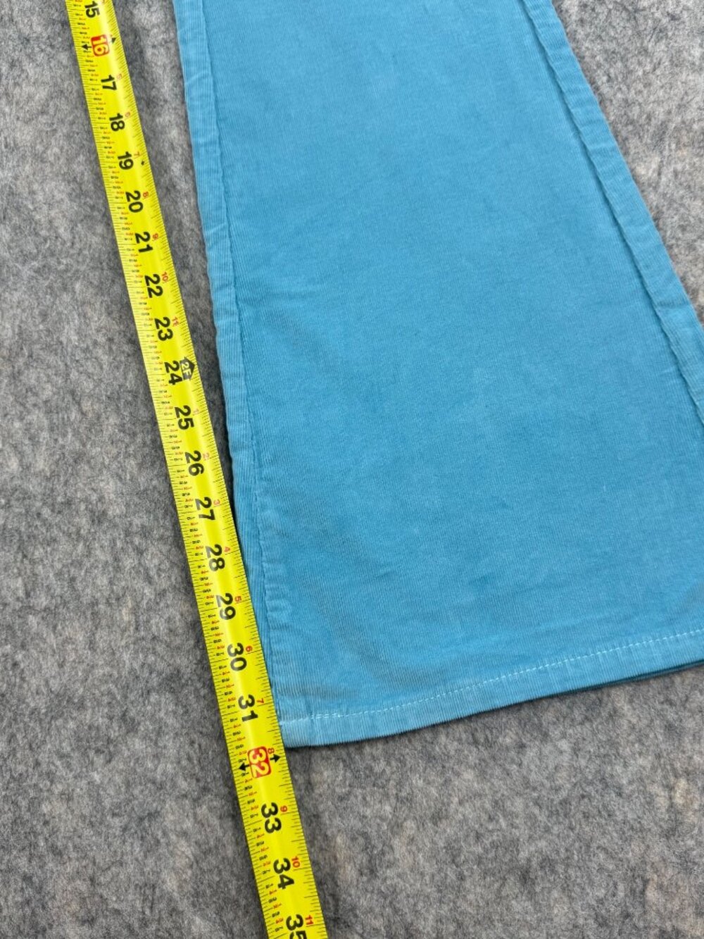 We The Free Jayde Corduroy Flare Pants Blue Size 27 - Picture 9 of 14